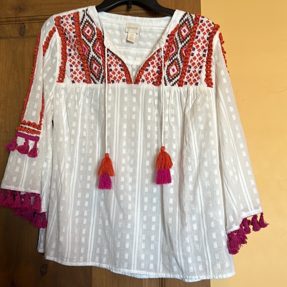 Embroidered made in India 100% cotton petite 2p - Picture 1 of 5